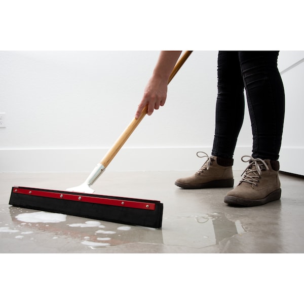 Carlisle Foodservice Dbl Foam Neoprene Floor Squeegee, 24", PK6 - 4008200