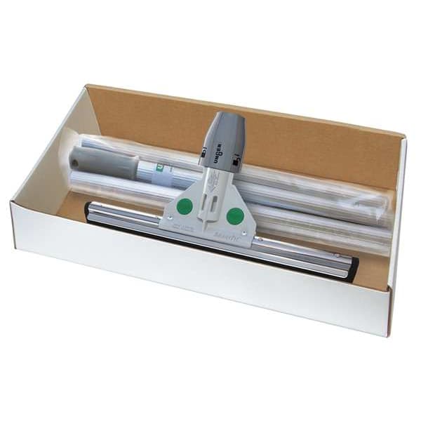Unger UNGER Black 2" Aluminum Floor Squeegee Kit - HM30K
