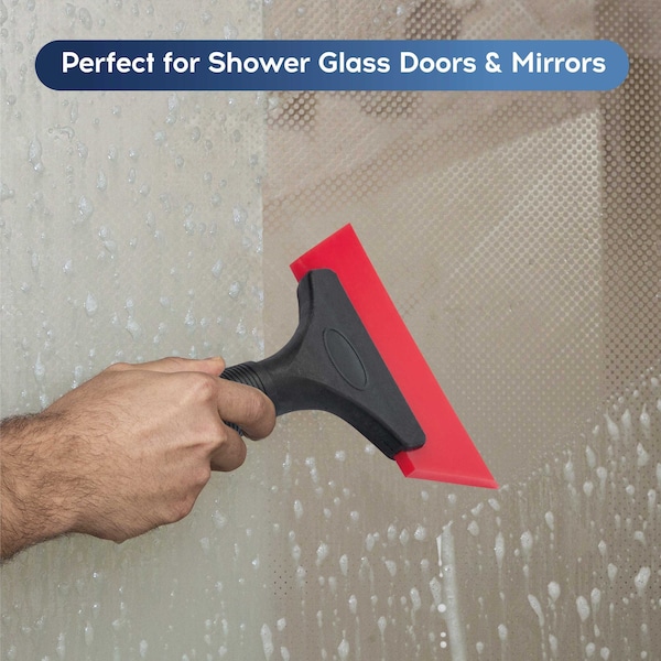 Dsv Standard Multi-Purpose Small 7in Silicone Squeegee for Windows, 12-PK - 87661-12