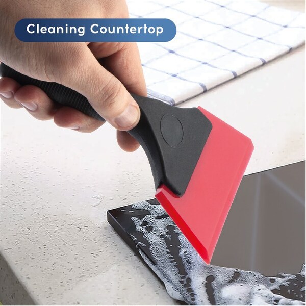 Dsv Standard Multi-Purpose Small 7in Silicone Squeegee for Windows, 12-PK - 87661-12