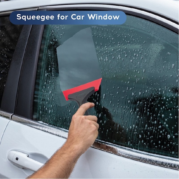 Dsv Standard Multi-Purpose Small 7in Silicone Squeegee for Windows, 12-PK - 87661-12
