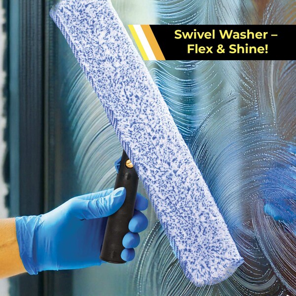 Gritt Commercial 18 Heavy-Duty Swivel Window Washer - GRI133-18
