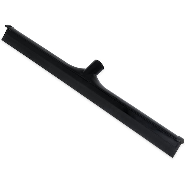Carlisle Foodservice Single Blade Squeegee, 24", Blk, PK6 - 3656803