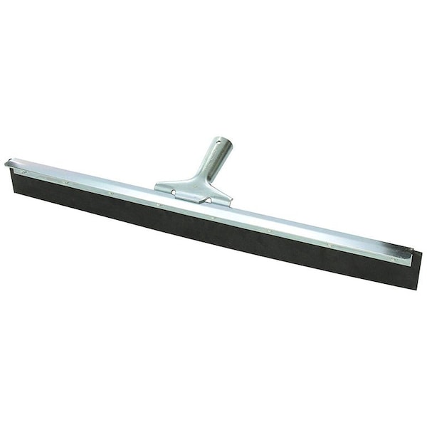 Ettore Industrial Duty Steel Floor Squeegee, Steel Gray - ETO54024