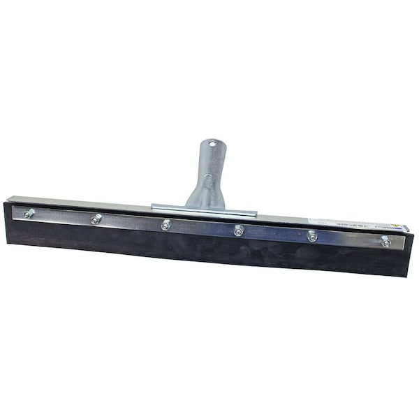 The Brush Man 18” Floor Squeegee, Black Buna Blend Rubber, 6PK - FS318