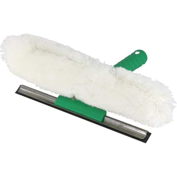 Unger Washer/Squeegee Combo, f/Unger Handles, 10'W, Green, PK 10 - UNGVP25CT
