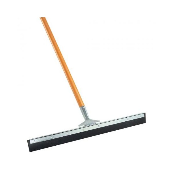 Libman Libman Commercial Heavy Duty Straight Floor Squeegee, Natural Rubber, 24" - - 1038