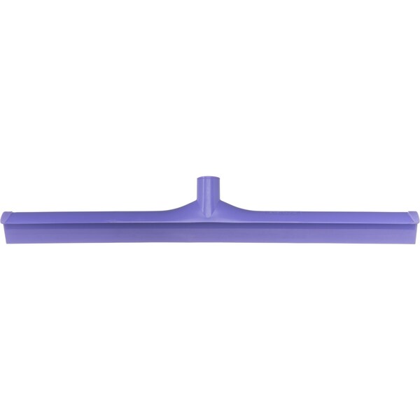 Carlisle Foodservice Single Blade Squeegee, 24", Purple, PK6 - 3656868