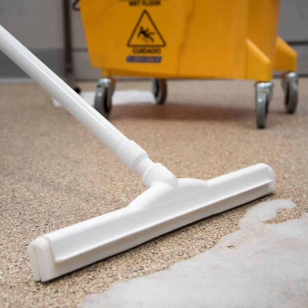 Carlisle Foodservice Dbl Foam Squeegee, 18", Wht, PK6 - 4156702