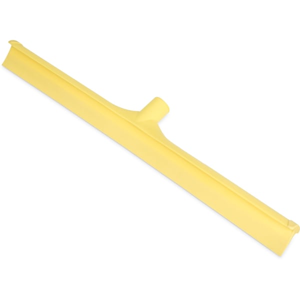 Carlisle Foodservice Single Blade Squeegee, 24", Yllw, PK6 - 3656804