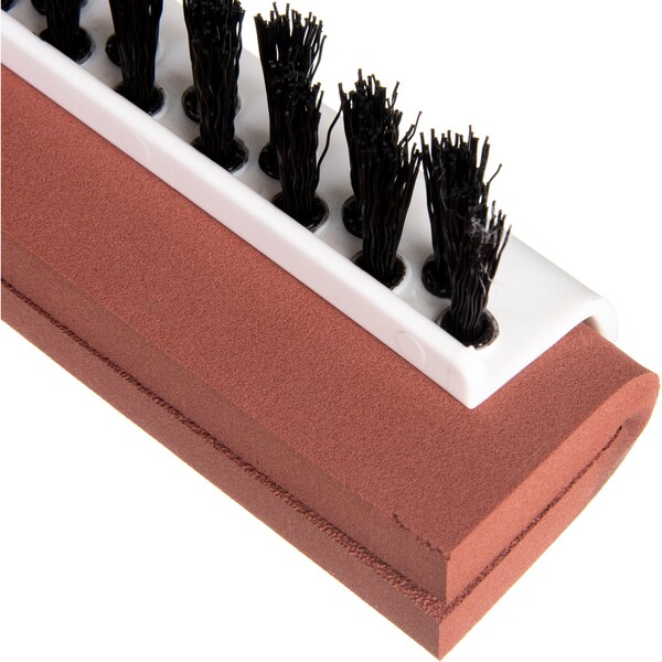 Carlisle Foodservice Neoprene Squeegee w/Bristles, 18", PK10 - 36781800