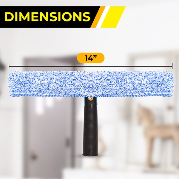 Gritt Commercial 14 Heavy-Duty Swivel Window Washer - GRI133