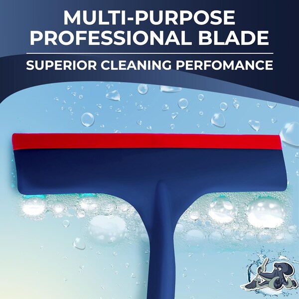 Dsv Standard Water Squeegee 6.3in Blade, 10-PK - 87445-10