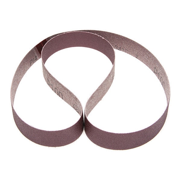 Banda de tela 3M 341D, 1 pulg. x 42 pulg. P100 peso X, paquete de 200 - 7000118859