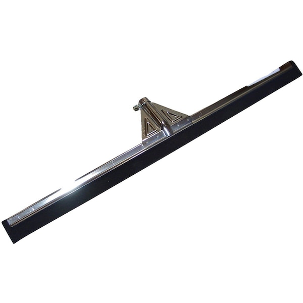 Ettore Wipe'n Dry 30 In. Straight Rubber Floor Squeegee - 1639