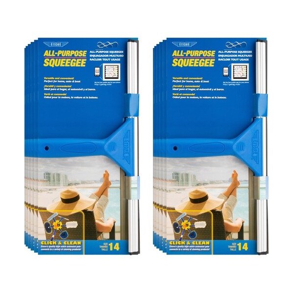 Ettore Product Co SQUEEGEE, 14in, ALL PURPOSE, 12PK - ETO17014CT