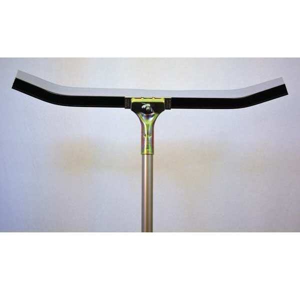 Bruske Products Curved Floor Squeegee, Steel, Bolt-On, 24in - 49624-C