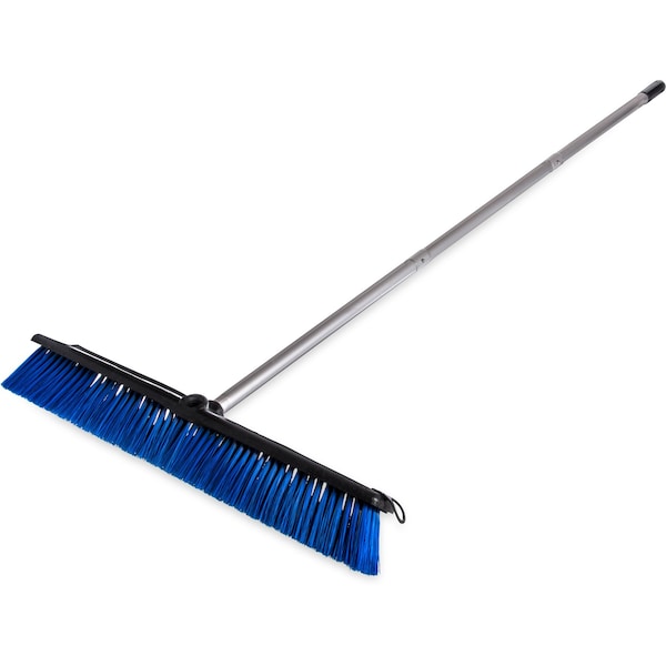 Carlisle Foodservice Floor Sweep w/Squeegee, 24", Blu, PK6 - 3621962414