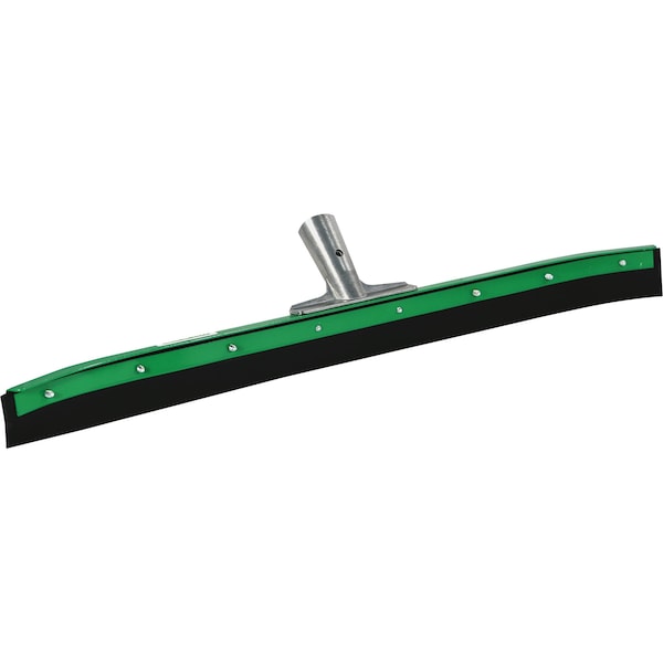 Unger Floor Squeegee, Curved, Hvy-Dty, 36" Black/Green, PK 6 - UNGFP90CCT