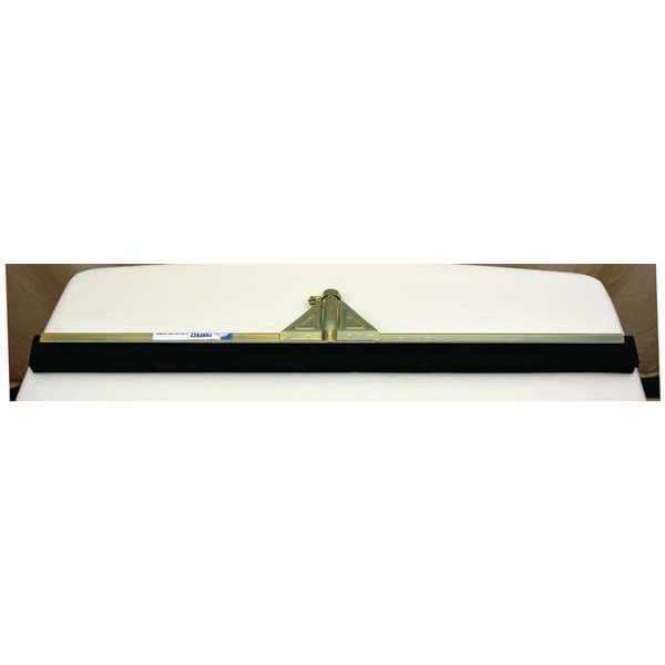 Bruske Products 30" Natural Rubber double bladed floor squeegee, no handle - 49830-R