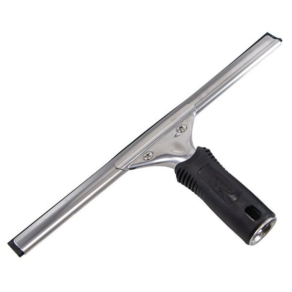 Unger Industrial Unger Professional Window Squeegee, 12 in Blade, Poly Blade - 981010