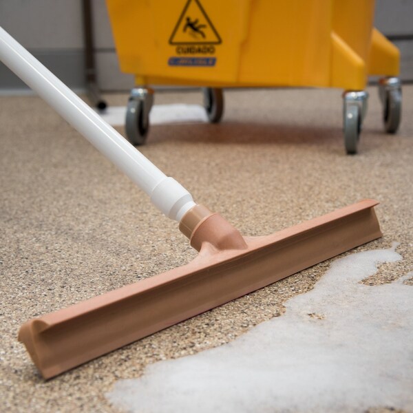 Carlisle Foodservice Single Blade Squeegee, 20", Tan, PK6 - 3656725
