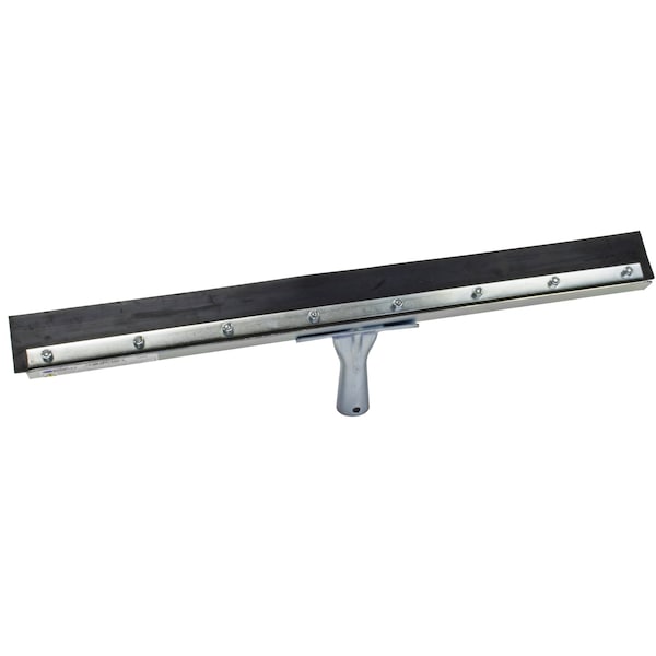 The Brush Man 24” Floor Squeegee, Black Buna Blend Rubber, 6PK - FS324