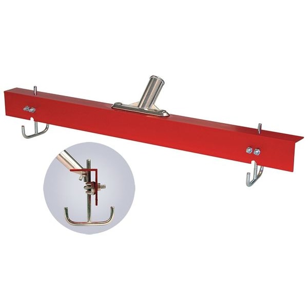 Tough Guy TOUGH GUY Red 24" Squeegee Head - 3ZHN9