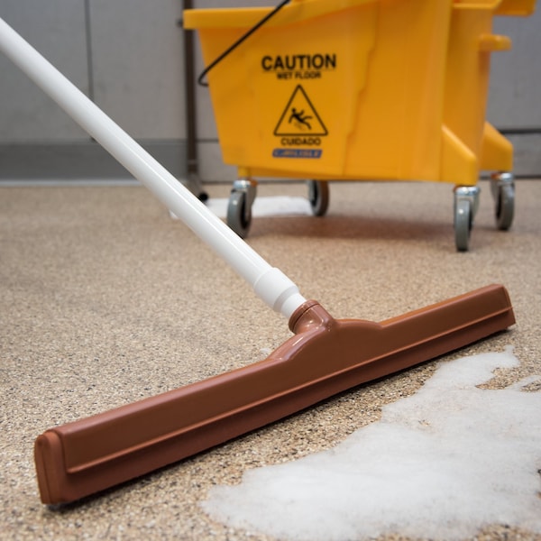 Carlisle Foodservice Dbl Foam Squeegee, 24", Brown, PK6 - 4156801