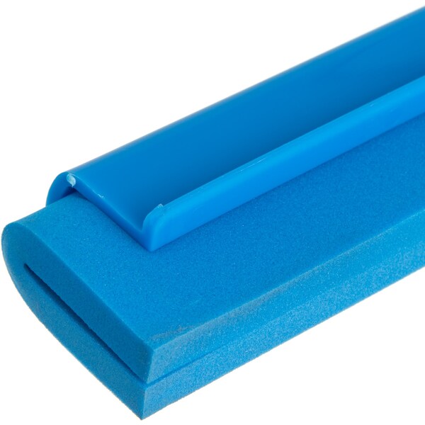 Carlisle Foodservice Dbl Foam Squeegee, 18", Blue, PK6 - 4156714