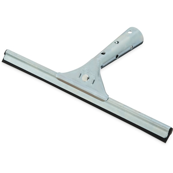 Carlisle Foodservice Pro Sngl-Blade Rubber Squeegee, 12", PK12 - 4007000