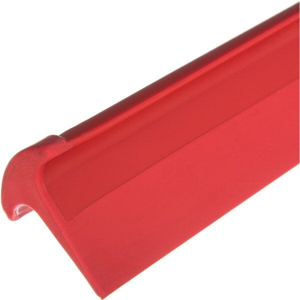 Carlisle Foodservice Single Blade Squeegee, 24", Red, PK6 - 3656805