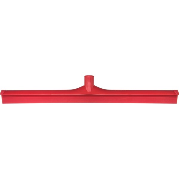 Carlisle Foodservice Single Blade Squeegee, 24", Red, PK6 - 3656805
