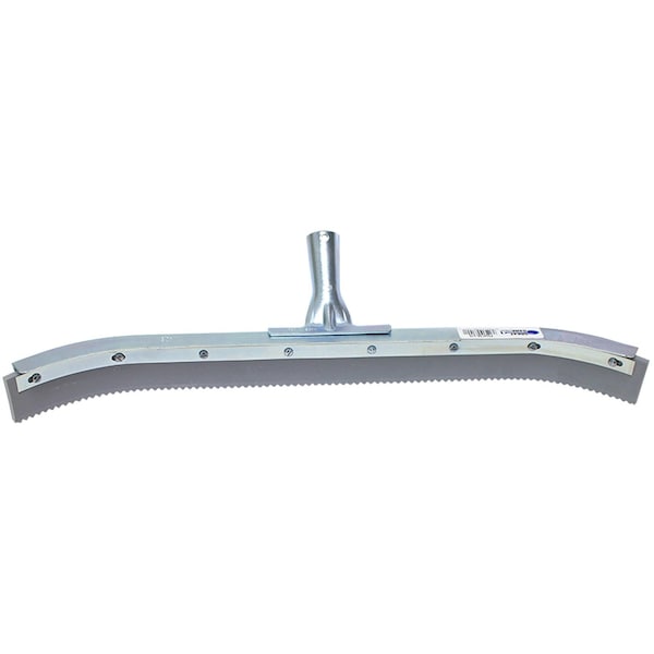 The Brush Man 24” Floor Squeegee, 3/16” Serrations, Non-Marking, 6PK - FS24SE-3/16