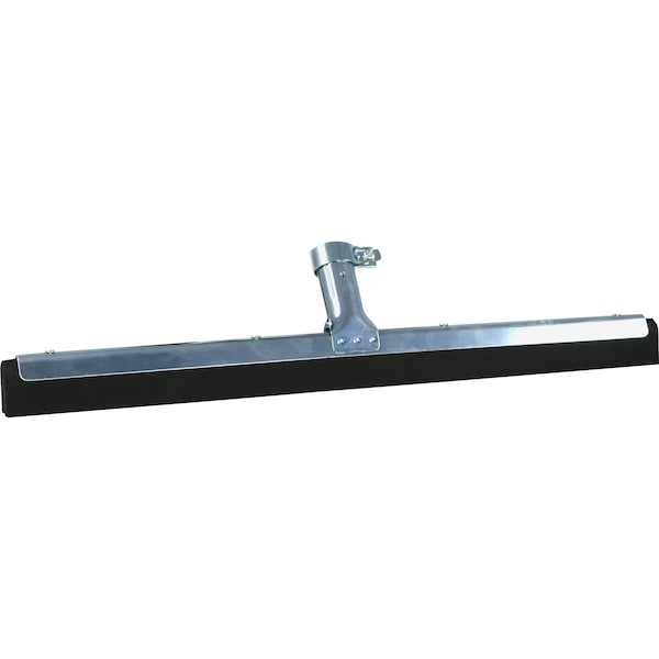 Unger Squeegee Head, Rubber Blade, Disposable, 22"W, BK/SR, PK 10 - UNGMW550CT