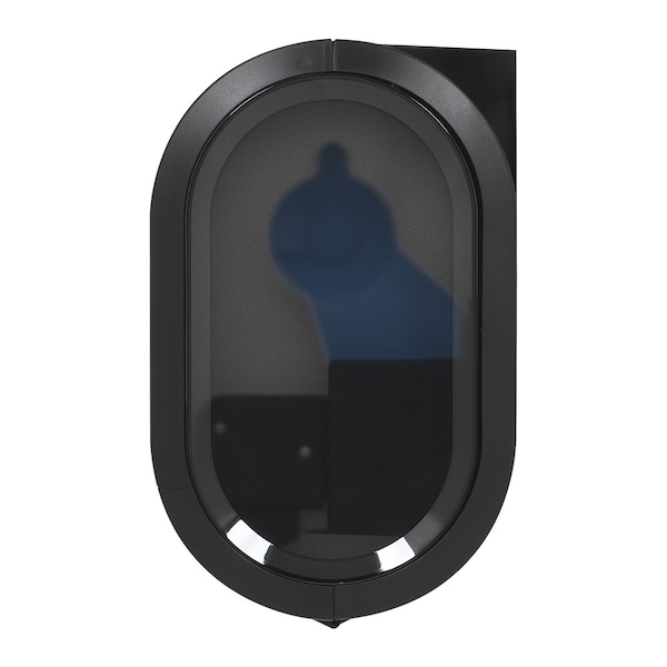 Georgia-Pacific enMotion 8 in Automated Touchless Paper Towel Dispenser, Motion Activated, Wall Mount, Black - 59498A