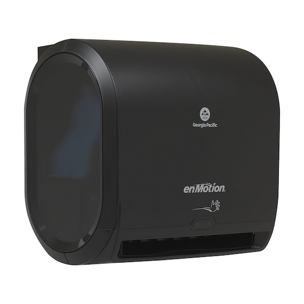 Georgia-Pacific enMotion Impulse 10â€ 1-Roll Automated Touchless Paper Towel Dispenser, Black - 59488A