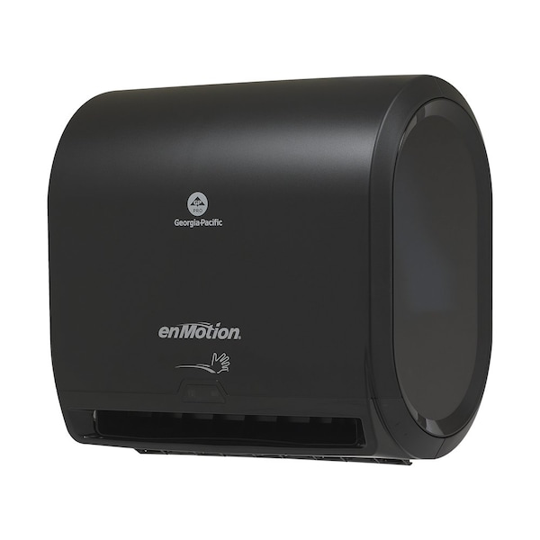 Georgia-Pacific enMotion Impulse 10â€ 1-Roll Automated Touchless Paper Towel Dispenser, Black - 59488A