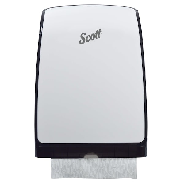 Kimberly-Clark Professional Slimfold Towel Dispenser, White, 9.83" x 13.67" x 2.88" (Qty 1) - 34830