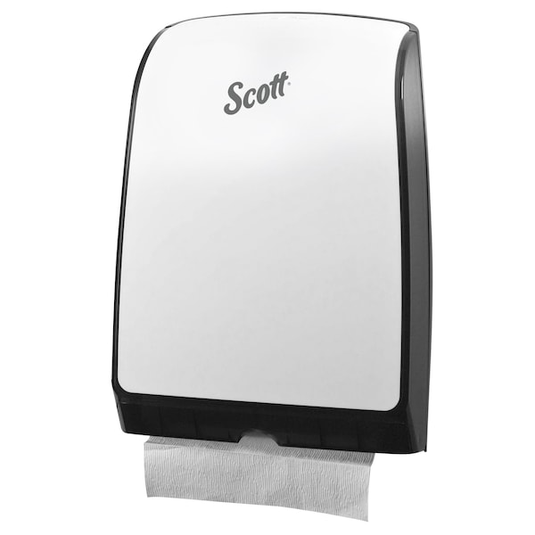 Kimberly-Clark Professional Slimfold Towel Dispenser, White, 9.83" x 13.67" x 2.88" (Qty 1) - 34830