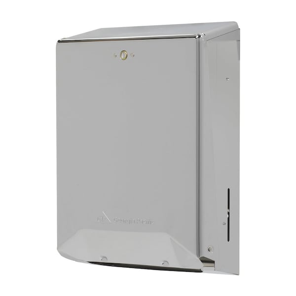 Georgia-Pacific 15"H x 11-1/4"W, Multifold Dispenser, Chrome - 56620
