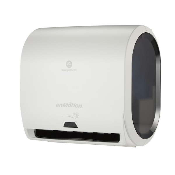 Georgia-Pacific enMotion Impulse 10â€ 1-Roll Automated Touchless Paper Towel Dispenser, White - 59447A