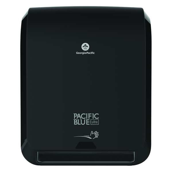 Georgia-Pacific Paper Towel Dispenser, Hardwound, 7 7/8 in Paper Towel Wd, 1 1/2 in, Plastic, Black - 59590