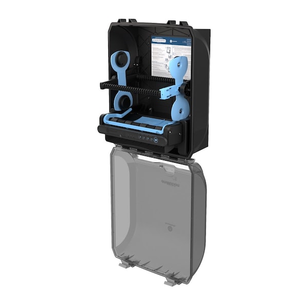 Georgia-Pacific Paper Towel Dispenser, EnMotion, Hardwound, 10 in Paper Towel Width, 1 3/4 in, Plastic, Black - 59450A