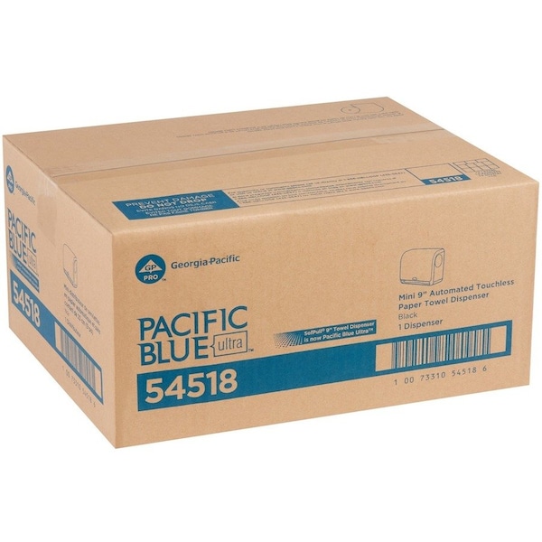 Georgia-Pacific Paper Towel Disp, (1) Roll, Black, 54518 - 54518