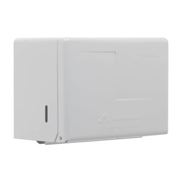 Georgia-Pacific 7-1/8"H x 11-5/16"W, Towel Dispenser, White - 56701