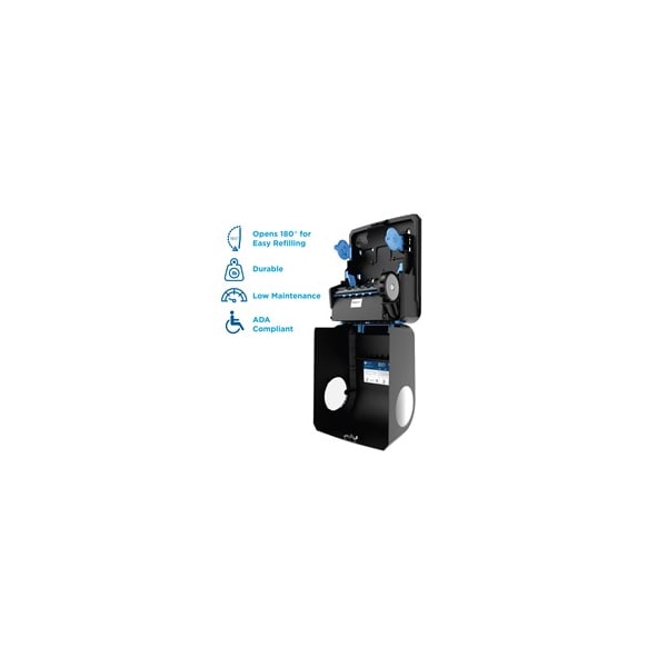 Georgia-Pacific 16-11/16"H x 12-39/64"W, Paper Towel Dispenser, Black - 59589