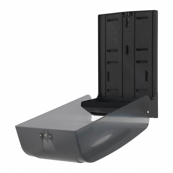 Georgia-Pacific 15-3/8"H x 11-1/4"W Multifold Dispenser, Translucent Smoke - 56650A