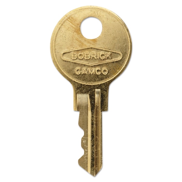 Bobrick Cat 74 Key for Towel Dispensers, Metal Key - B-330-43