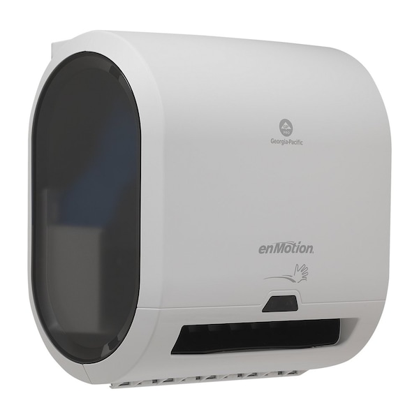 Georgia-Pacific enMotion Impulse 8â€ 1-Roll Automated Touchless Paper Towel Dispenser, White - 59437A